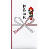 マルアイ 金封 コットン祝多当新築御祝 Pノ-CH393 10枚（直送品）