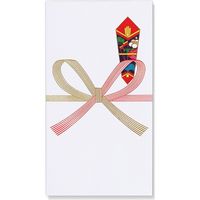 マルアイ 金封 祝のし袋 172 真〆 ノ-172 1セット(100枚:10枚×10袋)