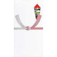 マルアイ 金封 コットン祝万円袋結切 ノ-CH118 1セット(50枚:10枚×5袋)