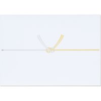 マルアイ 仏のし紙 黄水引 B5 厚口 N ノフ-N3B5 1セット(200枚:100枚×2袋)