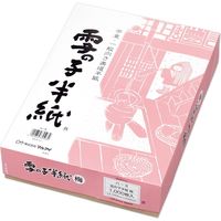 マルアイ 雪の子半紙 うめ ハ-3　1箱（1000枚入）（直送品）