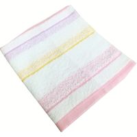 林 ハンドタオル 日本製 消臭加工 フレッシュボーダー 30枚セット ピンク WC026202（直送品）