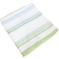 林 ハンドタオル 日本製 消臭加工 フレッシュボーダー 30枚セット グリーン（緑） WC026204（直送品）