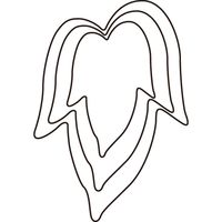 たかもり たかもりの厚口野菜抜 朝顔の葉 中 #2 074065（直送品）