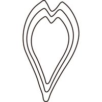 たかもり たかもりの厚口野菜抜 桜の花びら 中 #2 073047（直送品）