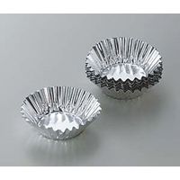 カンダ アルミホイルケース 合紙入り 8浅 377226 1セット(1袋(500枚)×3)