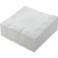 カンダ ナインナフキン 白 無地 377357 1セット(500枚:100枚×5袋)