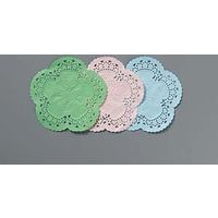 カンダ レースペーパーエコノミー グリーン 丸 4号 377228 1セット(1箱(500枚)×3)