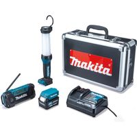 マキタ 防災用コンボキット makita CK1008 ライト/ラジオ/バッテリー/充電器 セット（直送品）