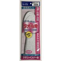 モリト is-fit タオル地 インソール 女性用 フリー 68750060 1セット（直送品）