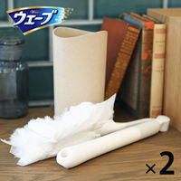 【アウトレット】ウェーブ ハンディワイパー 本体 超ロングタイプ+取り替えシート1枚 ケース付 1セット（2個入） ユニ・チャーム  オリジナル