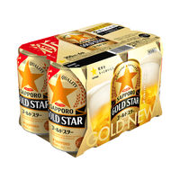 第3のビール　新ジャンル　GOLDSTAR (ゴールドスター)　350ml　1パック(6本)　缶