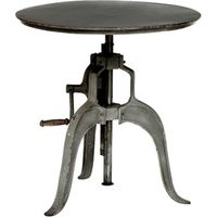 ジャーナル スタンダード ファニチャー GUIDEL（ギデル） アトリエテーブル 幅750×奥行750×高さ730～1050mm 1台（直送品）