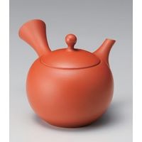 アースモス 常滑 急須 人水作朱泥福丸形無地さわやか網 utw-46326905（直送品）