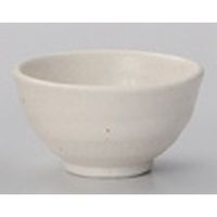 アースモス 美濃焼 粉引手造風盃 utw-31724144 (10個入)（直送品）