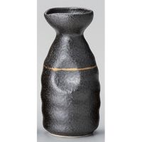 アースモス 美濃焼 いぶし金1号徳利 utw-32824671 (3個入)（直送品）