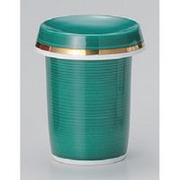 アースモス 美濃焼 グリーン巻ひれ酒 utw-33011711 （2個入）（直送品）