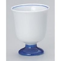 アースモス 美濃焼 白磁高台ゴス巻盃 utw-33918283 （4個入）（直送品）