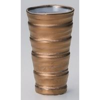 アースモス 美濃焼 ゴールド焼酎カップ utw-33125285 （4個入）（直送品）