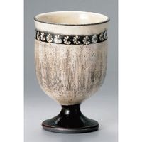 アースモス 美濃焼 三島ワインカップ utw-35402112 (2個入)（直送品）