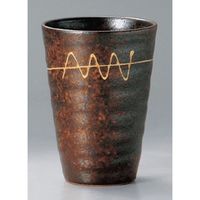アースモス 美濃焼 南蛮一珍紋フリーカップ utw-34604711 （4個入）（直送品）