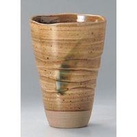 アースモス 美濃焼 さざ波黄瀬戸タンブラー utw-34620671 （7個入）（直送品）