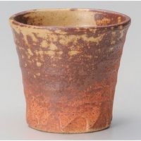 アースモス 美濃焼 黄瀬戸吹き面取カップ utw-33813205 （5個入）（直送品）