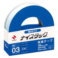 ニチバン 両面テープ　ナイスタック　強力タイプ　15ｍｍ×5Ｍ NW-K15S 10個