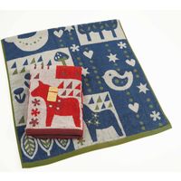 小杉善 無撚糸エバーユーメルヘンバスタオル2色4枚組 ZGEU-7004-2（直送品）