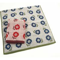 小杉善 無撚糸エバーユーフローラバスタオル2色6枚組 ZGEU-7005-2（直送品）