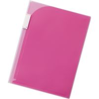 リヒトラブ 4ポケットホルダー A4(A3・2ツ折) 赤 F-3411-3 10枚