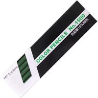 トンボ鉛筆 色鉛筆 単色 ときわ色 1500-08 1ダース（12本）