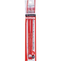 トンボ鉛筆 色鉛筆1500赤キャップ付2Pパック BCB-263 5個（直送品）