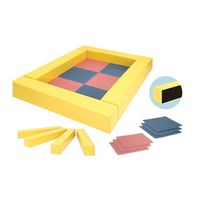 高田ベッド製作所 キッズコーナー 幅20×長さ130×高さ20cm(2個) グレー TB-470 1個 61-3721-39（直送品）