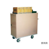 金沢車輌 サプライカート スチール製 1170mm SH-78V 1個 62-1622-49（直送品）