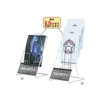 アズワン 卓上カタログスタンドA4 1列5段 ストレート 61-212-3-4 1個 61-7241-25（直送品）