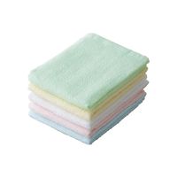 ケアファッション フェイスタオル(5枚組) カラー 約34×80cm 39026-11 1組(5枚) 61-7385-63（直送品）