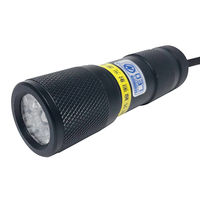 アズワン ブラックライト φ28×96mm 5灯 UV-LED375-05SB 1個 8-3661-11（直送品）