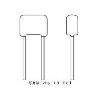 積層メタライズドポリエステルフィルムコンデンサー 50V 0.01μF（10個入） MMTV50J1030200 63-3031-10（直送品）