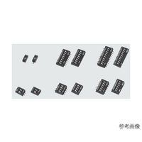 日本電産コパル電子 スライドスイッチ DIP型 1極 無洗浄品（テープシール無し） ガル・ウィング CHS-01B1 63-3037-39（直送品）