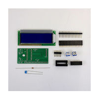 みんなのラボ LCD3WIRE_BOARD（キット・液晶ブルー） LCD3WIRE_BOARD_BL_KIT 1セット 63-3033-28（直送品）