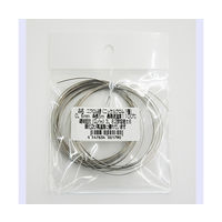 サンコー電商 ニクロム線(ニッケルクロム1種) 0.6mm×5m(±2%) NCHW1-0.6MM-L5 1パック 63-3046-15（直送品）