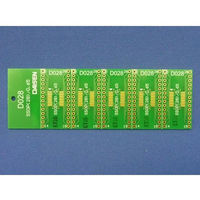 ダイセン電子工業 DIP変換基板（28ピン・SSOP/SOP・5枚） D028 1セット（5枚） 63-3065-77（直送品）