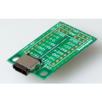 サンハヤト（Sunhayato） コネクター変換基板 USB Type-C メス CK-44 1袋 63-3188-01（直送品）