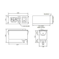 アズワン インレットコネクター 762-18/002 1個 63-3048-69（直送品）