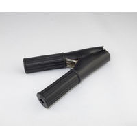 テイシン電機 ヒッポークリップ 黒 鉄 定格30A はんだ付け C-632-B 1個 63-3115-74（直送品）