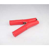 テイシン電機 ヒッポークリップ 赤 鉄 定格30A はんだ付け C-632-R 1個 63-3115-75（直送品）