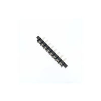 サトーパーツ 貫通型端子台 はんだ付け用 250Vー10A 8極 ML70A8P 1個 63-3147-84（直送品）