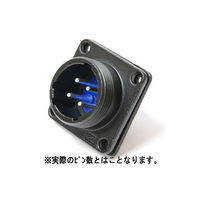 七星科学研究所 NJWレセプタクル 防水型(シェルΦ16・3極) NJW163RM 1個 63-3096-62（直送品）