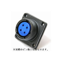 七星科学研究所 NJWレセプタクル 防水型(シェルΦ20・2極) NJW202RF 1個 63-3096-75（直送品）